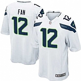 Nike Men & Women & Youth Seahawks #12 Fan White Team Color Game Jersey,baseball caps,new era cap wholesale,wholesale hats